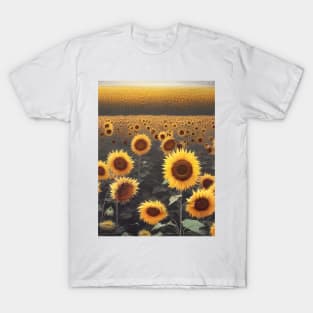 Field of Sunflowers T-Shirt